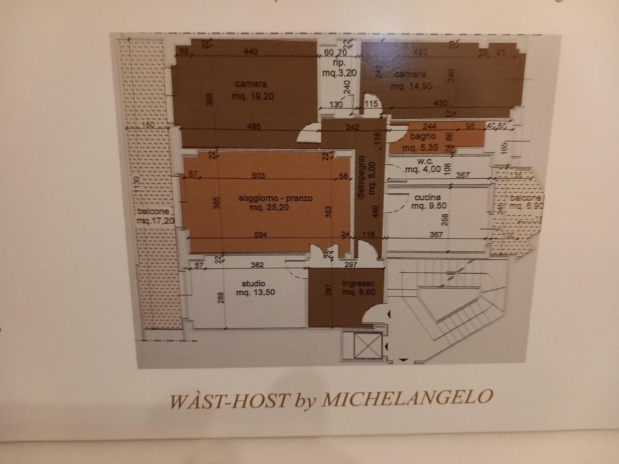 לינה וארוחת בוקר ואסטו Wast-Host By Michelangelo מראה חיצוני תמונה